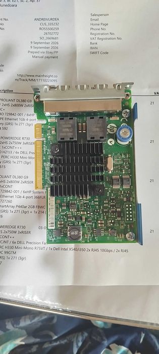 Lot servere HP 2x DL380 g9 1x DL360 g9 (Urechi avariate) [Factura]