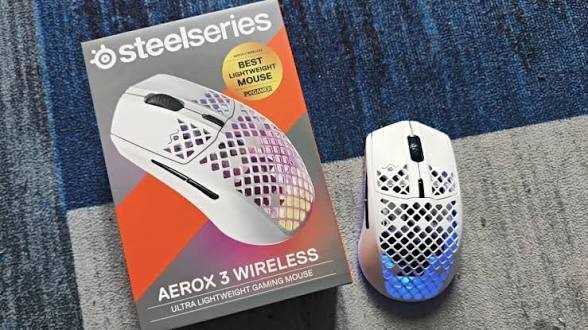 SteelSeries Aerox 3 Wireless gaming mouse мышка игровая