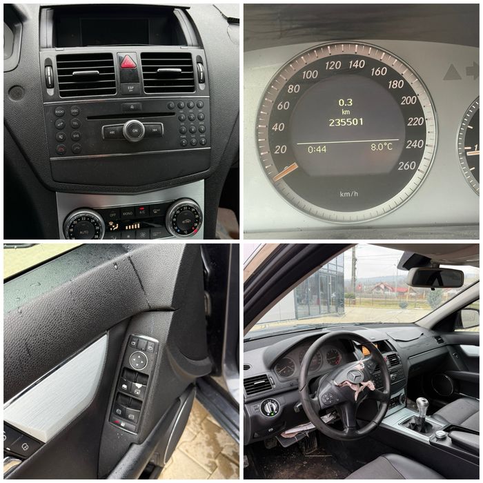 Mercedes C-Class W204 avariat / Acte valabile / 2007/ 2.2Cdi