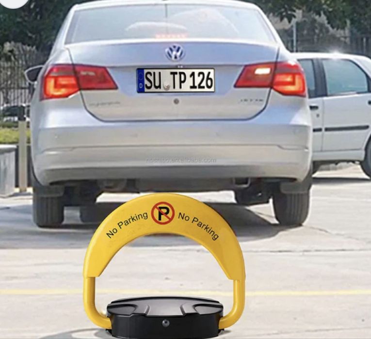 Blocator parcare electric cu telecomanda