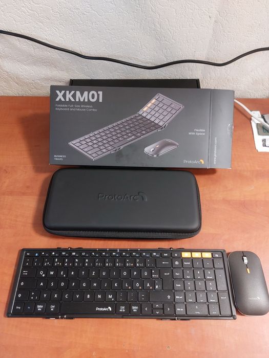 Okazie! Kit mouse+tastatura ultraportabila,business travel,noua,gentut