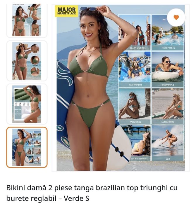 Costum baie 2 piese S