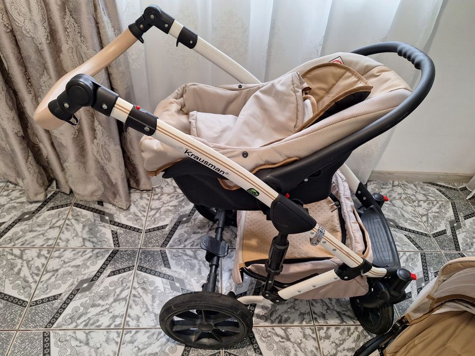 Krausman – Carucior 3 in 1 Poema Beige