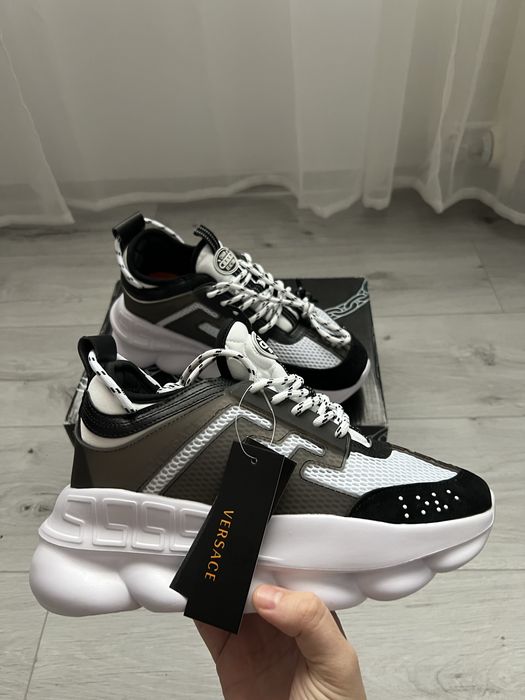 Versace Chain Reaction Black/ White 43