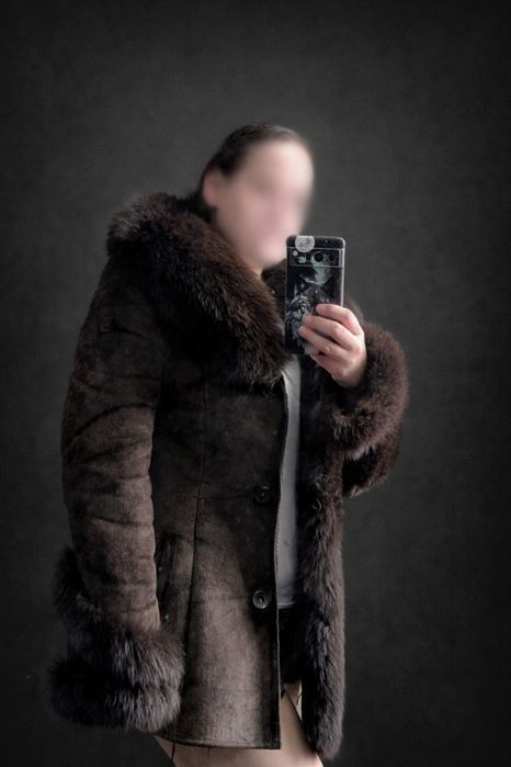 Шуба-дубленка из Писца