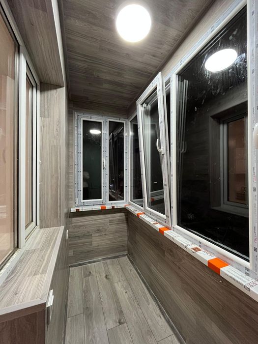 Ремонт балконы/остекление/утепление