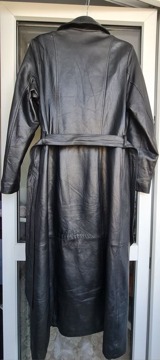 Haina lunga/ pardesiu piele naturala ovine, marime S