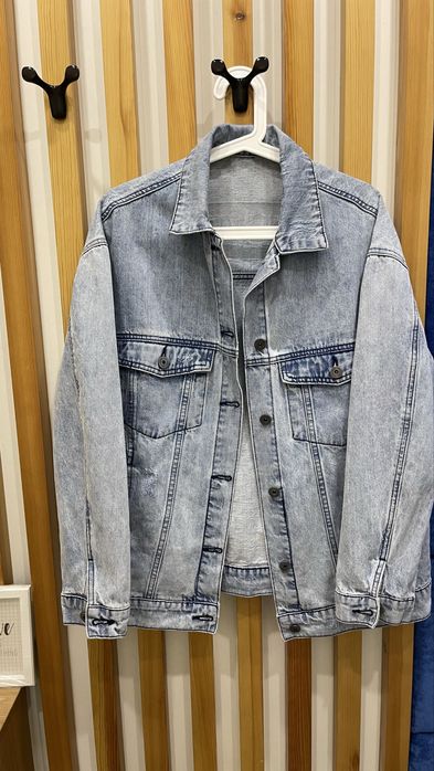 Джинсовая куртка подростковая для мальчиков и для девочек