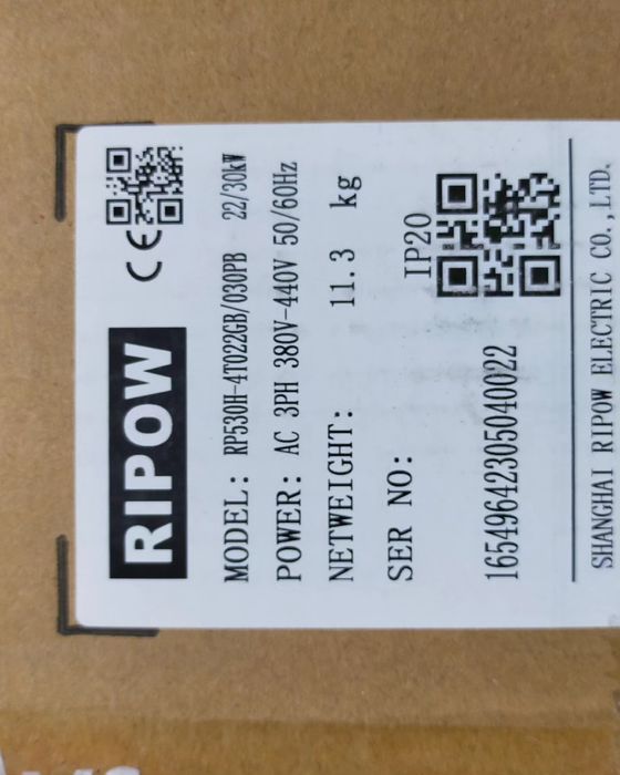 Частотный преобразователь RIPOW 22/30kw
