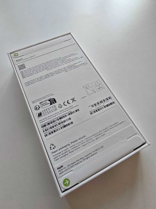 Iphone 17 Black 256 GB