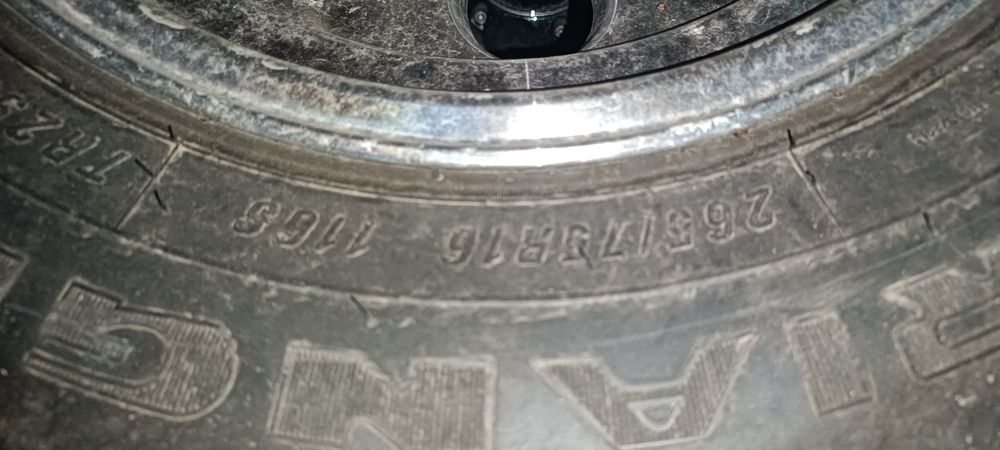 Диски с резиной Монтеро спорт