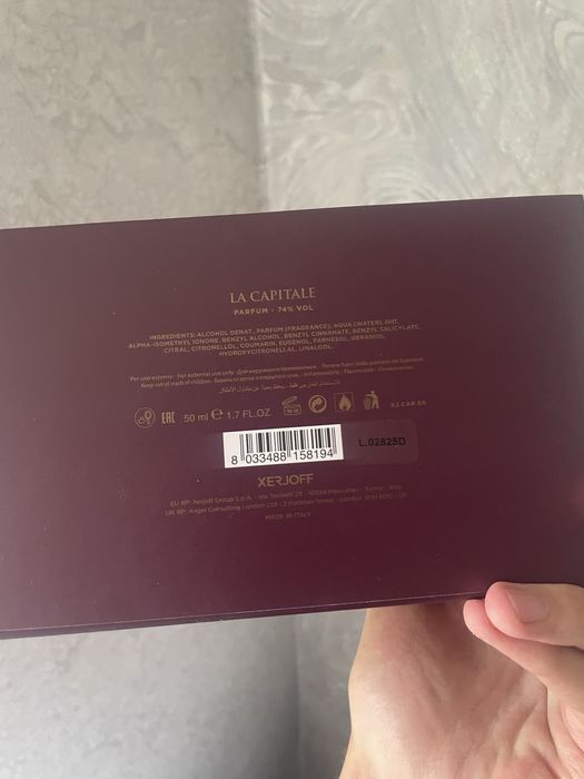 Xerjoff la capitale 50ml