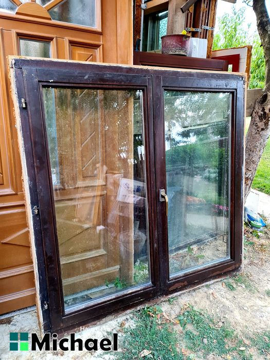 Termopan lemn masiv,cu obloane,Austria( Privat 8152)