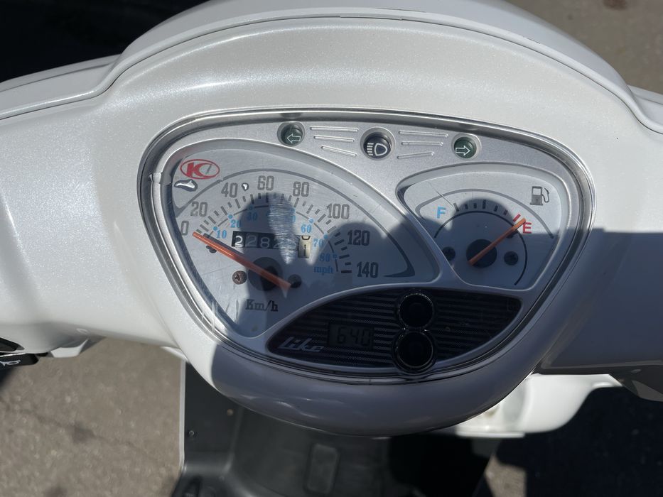 vand scuter kymco  like 125