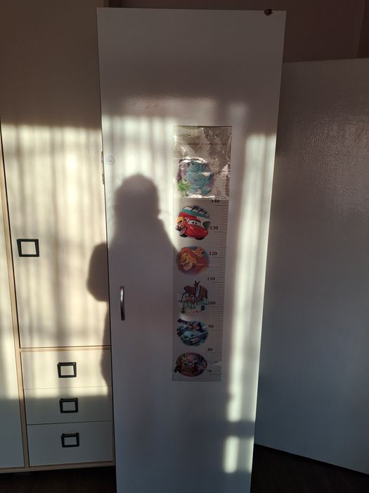 Гардероб 200/60/40 4 рафта + 1 лост