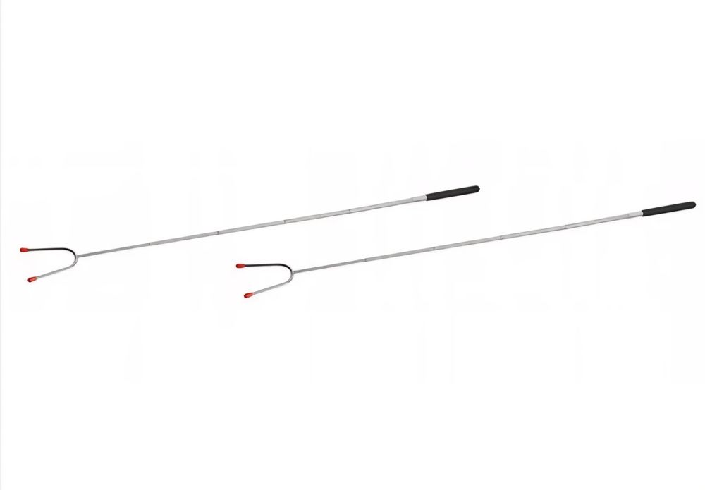 Set 2 furculițe telescopice pentru grătar Grill Meister