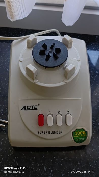 Murch zira maydalagich  blendr yahshi ishlidi