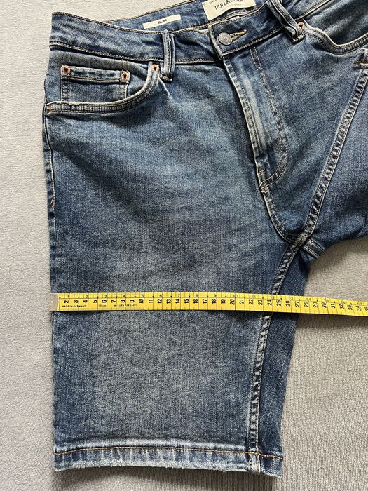 Мъжки Къси Дънки 32 Slim Pull Bear Jeans