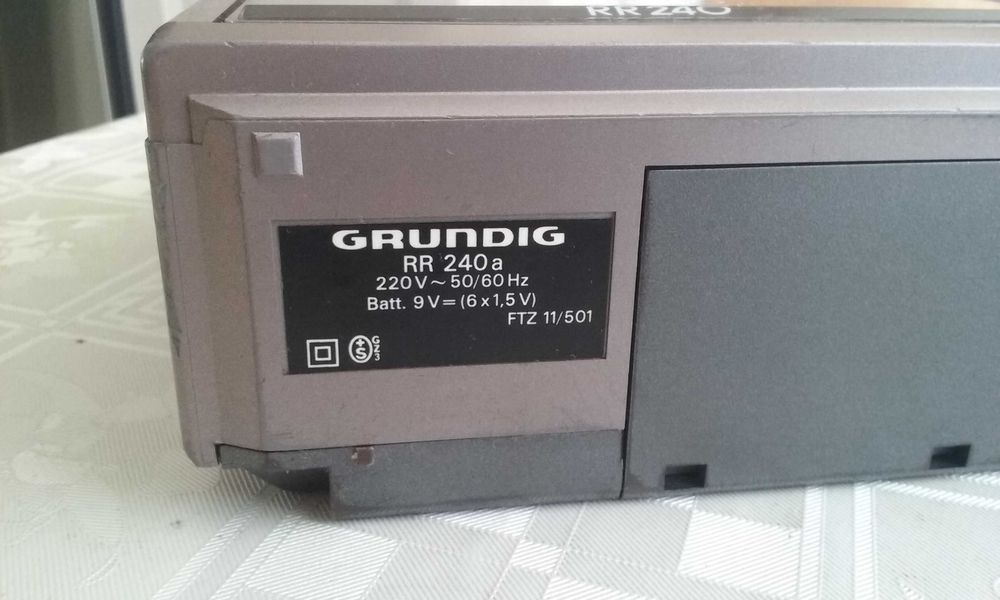 radiocasetofon colectie Grundig