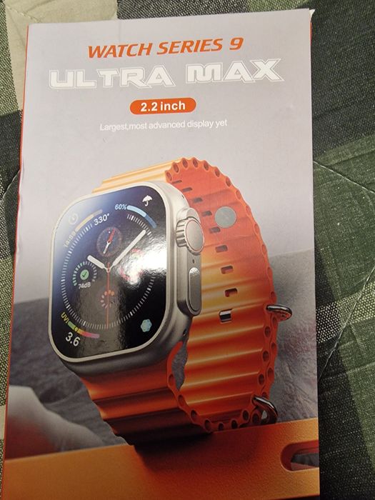 Ceas ultra max watch seria 9  la cutie nu a fost folosit