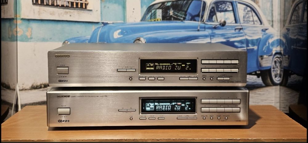 Muzica la radio tuner Onkyo T 4210 R sau T 4212