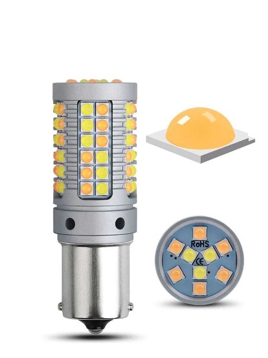 DRL Лед дневна светлина + Лед мигач 4140 lum.