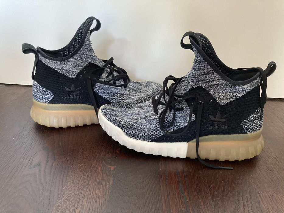Adidas Originals Tubular X Primeknit - Crystal Black & Tactile Blue