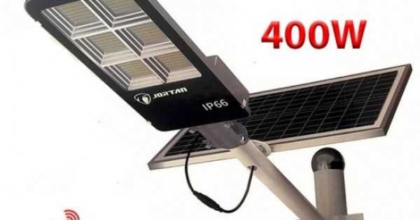 Соларна лампа JORTAN 400W+Стойка дистанционно 6000 лумена