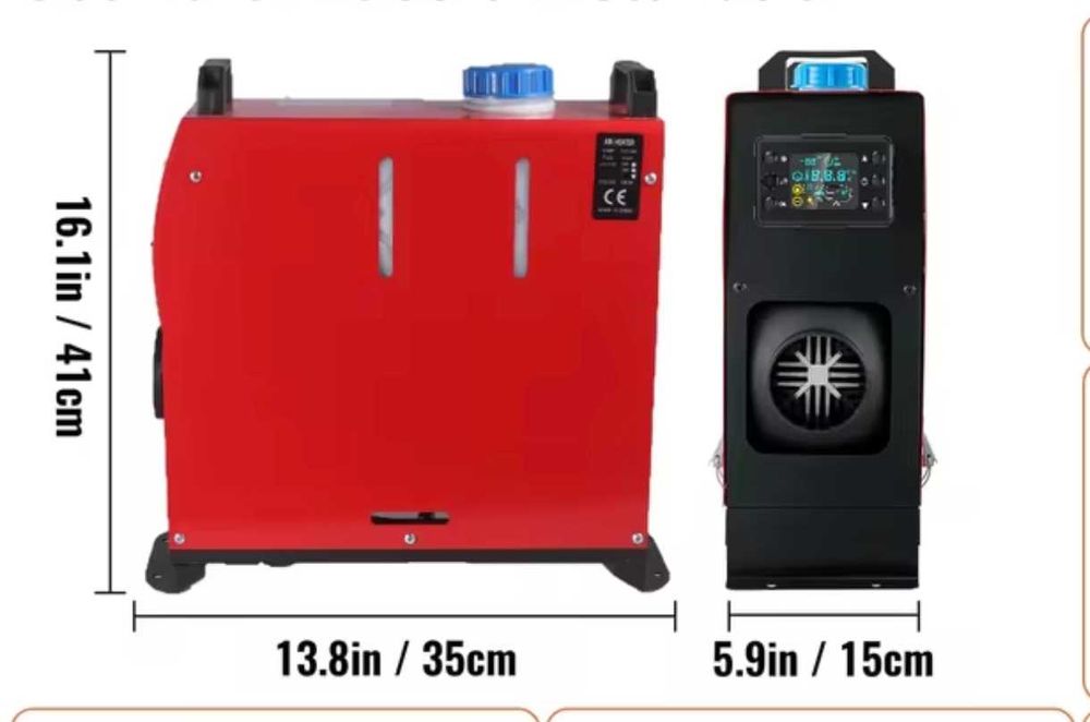 Суха дизелова нафтова печка за автомобил бус кола каравана 2/5/8kw 12V