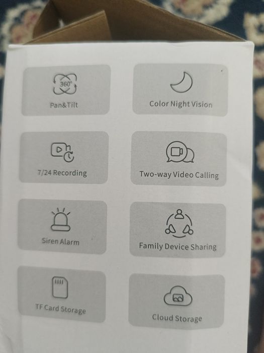 Камера Wi-Fi TERUHAL
Модель: DCD100
