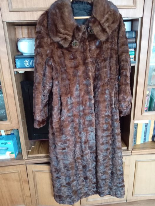 Шуба из натуральной норки