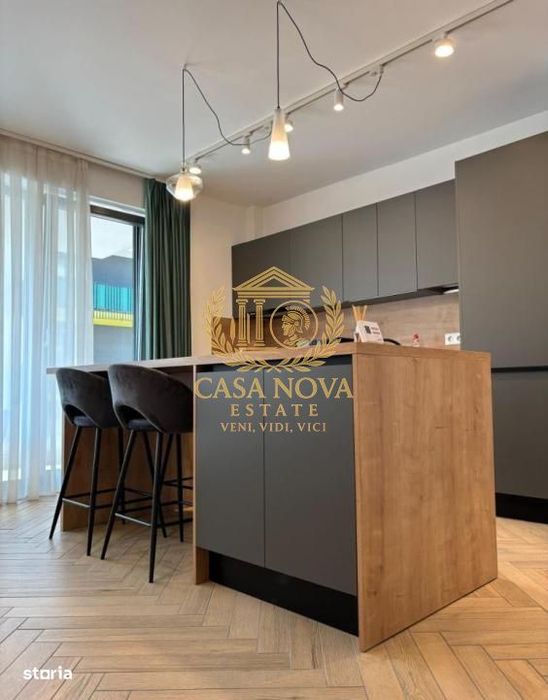 Apartament 2 camere 53mp,  2 balcoane, parcare, Semicentral