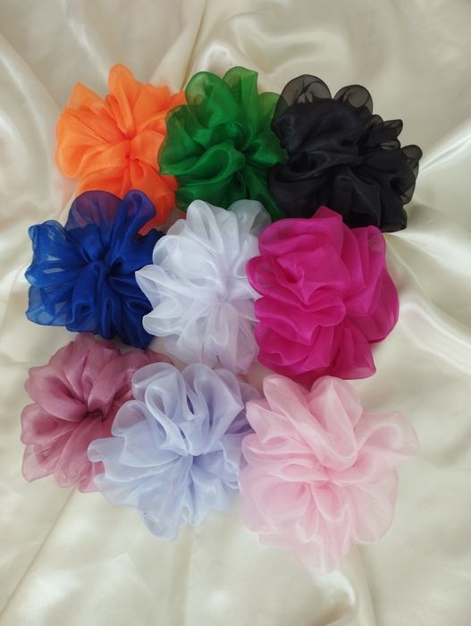 Скрънчи  ластик за коса 30 цвята