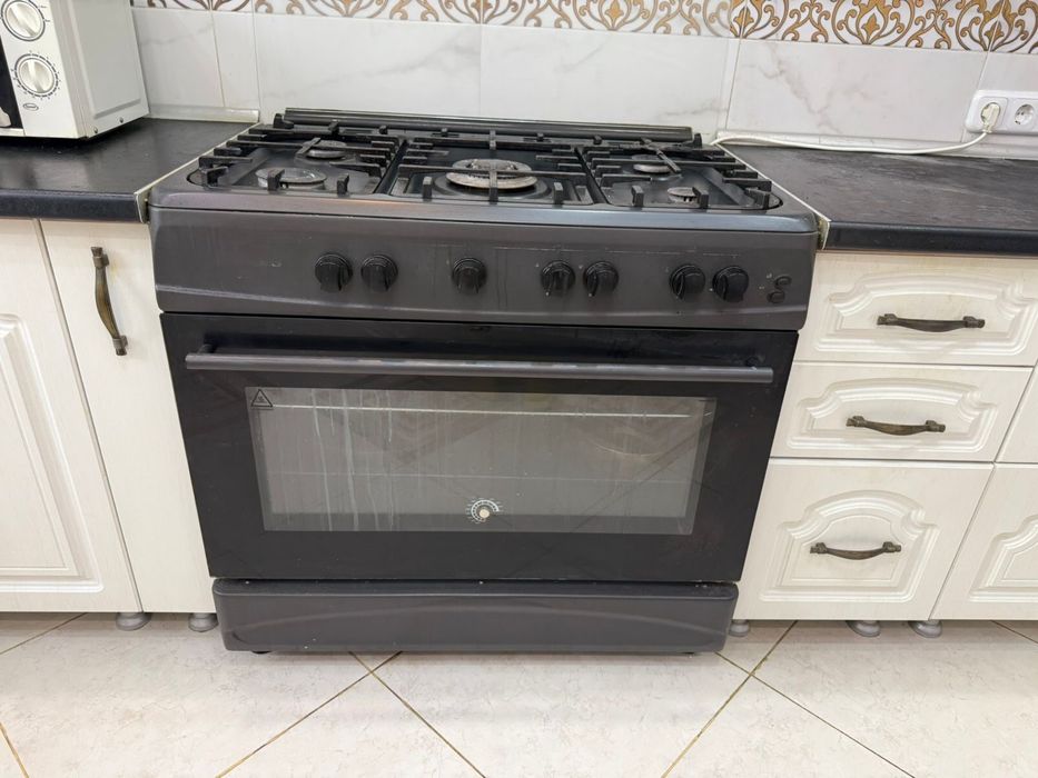 Газ плита 5 клапановый