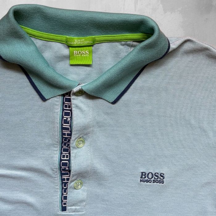 Hugo Boss мъжка поло тениска с яка XL