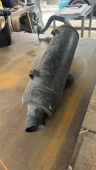 Глушитель от мопеда