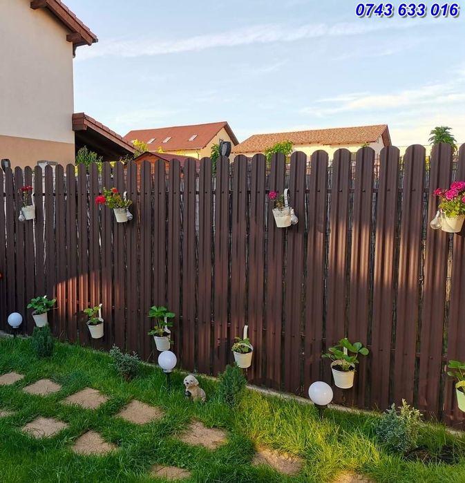 Garduri Și porți din șipcă metalică jaluzele orizontale plasa