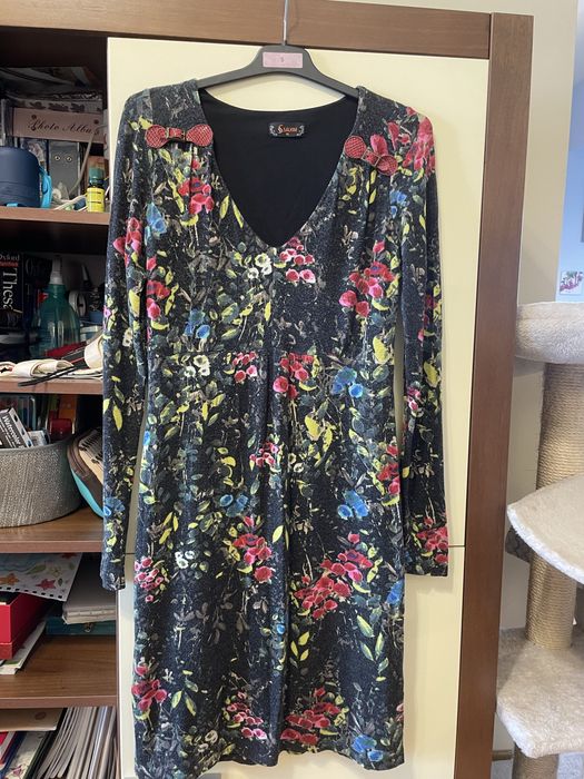 Rochie de toamna cu flori