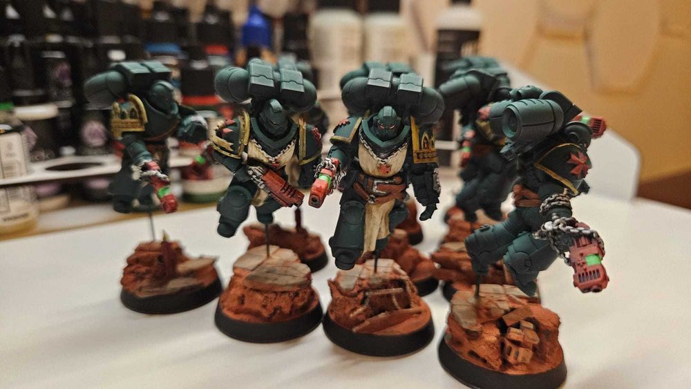Warhammer 40k Dark Angels Army for Sale – 3D Printed (ABS-like Resin)