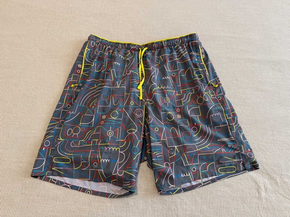Продавам шорти за бягане Patagonia Multi Trails Shorts, Nouveau Green, размер L