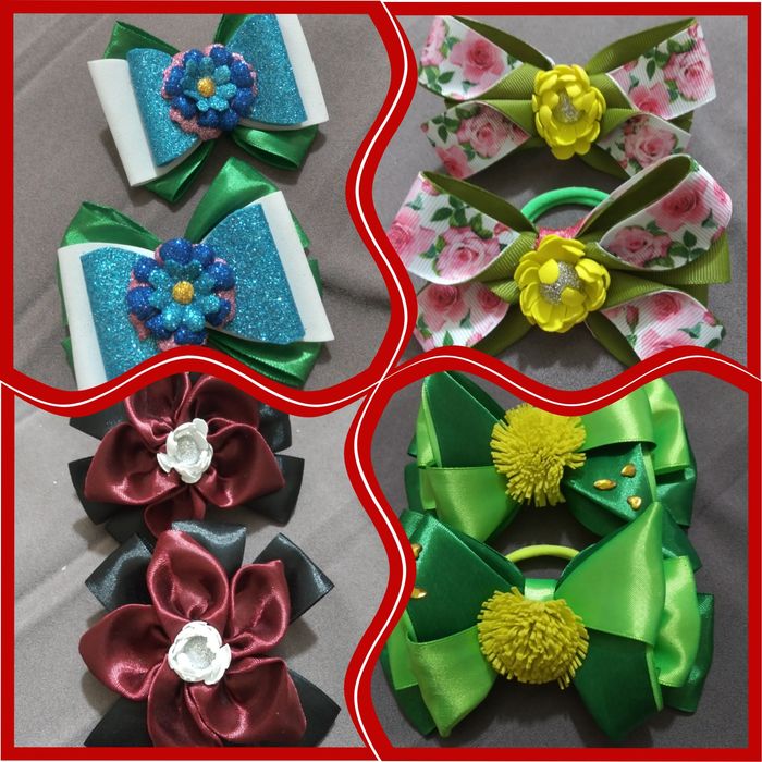 Бантики ручная работа