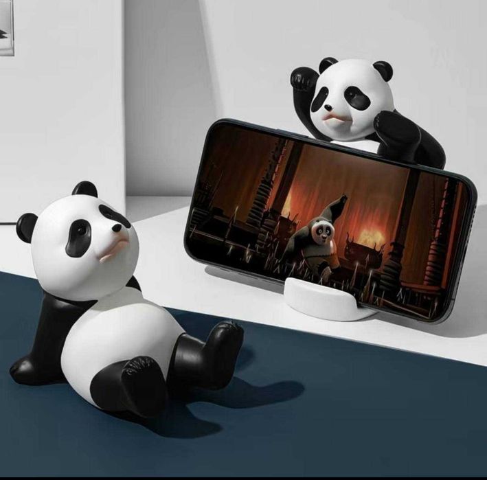 Подставка для телефона “Panda Relax & Kung-Fu”
