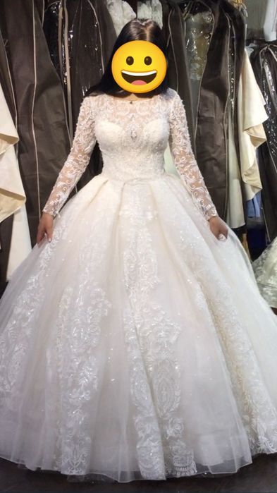 свадебное платье