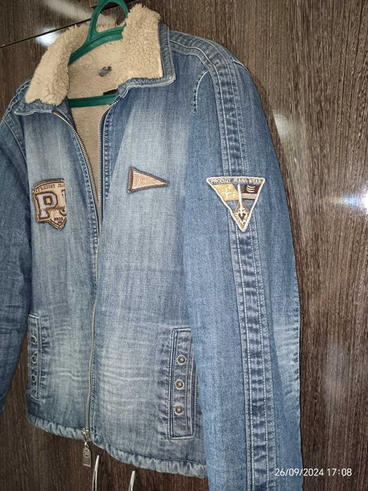 Куртка джинсовая мужская (разм.L)