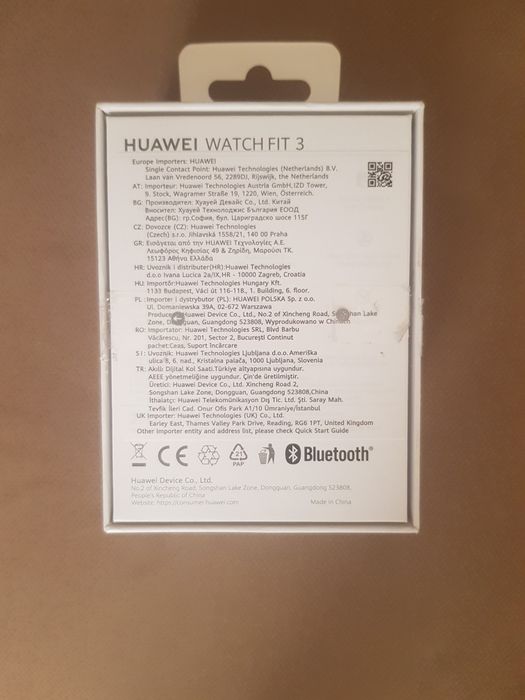 Smart Watch: Huawei Watch Fit 3