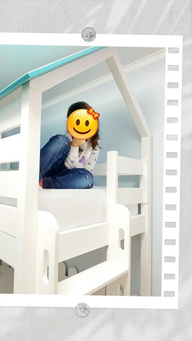 Трёхместная детская кровать