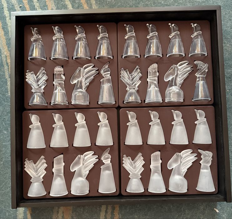 Set joc șah de petrecere cu shoturi The Glass Knights
