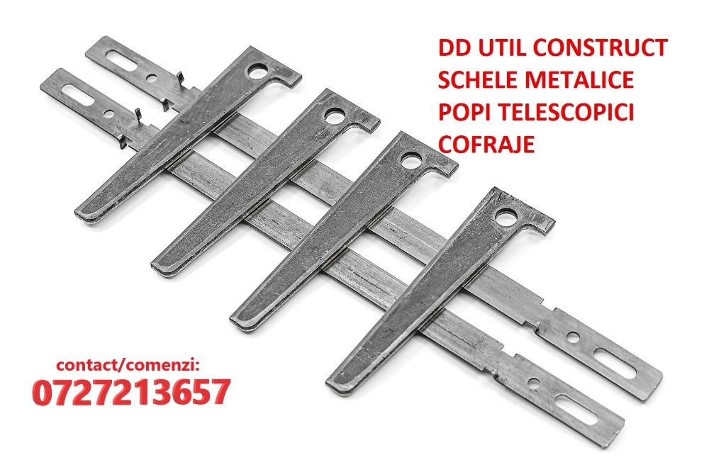 Montanti cofraj profil U zincati 50 cm