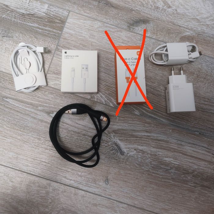 Кабель шнур iPhone 16 оригинал usb Lightning iPhone 5-14,зарядка 33w