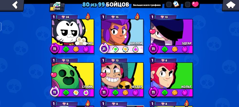 Аккаунт бравл старс